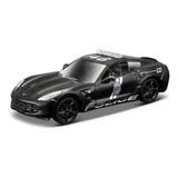 2014 Chevy Corvette Stingray Police Authority Maisto 1/64 Cor Preto