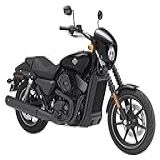 2015 Harley Davidson Street 750 Black Motorcycle Model Bike 1/12 By Maisto 32333