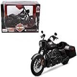 2017 Harley Davidson King Road Special Black Motorcycle Model 1/12 By Maisto