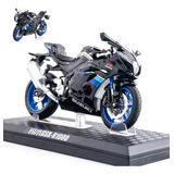 2017 Suzuki Gsx-r1000 Miniature Metal Motocicletas 1/12