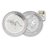 2018p Australia Silver Kangaroo