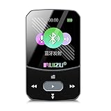 2021 Ruizu X52 Sport Bluetooth Mp3 Player Mini Clip Music Player Suporte Cartão Tf Com Rádio Fm, Gravação, E-book, Vídeo, Pedômetro (16 Gb)