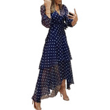 2025 Vestido De Bolinhas