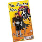20cm Boneco Zorro Don Diego Com Capa Preta Chapeu E Mascara