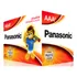 22 Unid Pilha Palito Alcalina Panasonic Aaa Multiblister