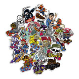 24 Adesivos Stickers Skate