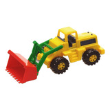 24 Mini Trator Brinquedo Pá Carregadeira 16cm Atacado Barato