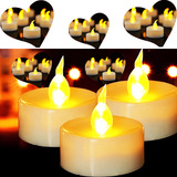 24 Vela Eletronica Decorativa