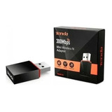 25 Adaptador Wireless Mini Usb Sem Fio Tenda U3 300 Mbps