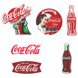 25 Adesivos Coca Cola Retrô Decoração Coca Cola