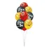 25 Balão Bexigas N9 Decoração Festa Mickey Mouse Disney