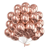 25 Balao Cromado Rose