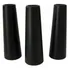 25 Cones De Linha Vazio Para Artezanato 17 Cm/6 Cm Cor Preto