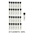 25 Flaconetes Up De 4ml  Do Perfume 02 Referência New York (212sexy)