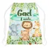 25 Lembrancinhas Mochilinhas Personalizadas Safari