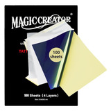 25 Papel Stencil Termal