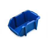 25 Peças Caixa Bin Organizadora Plástica Gaveteiro N 3 Azul