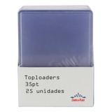 25 Toploaders Plastico Sleeve