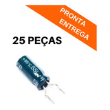 25x Capacitor Eletrolitico 4