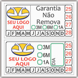 2800 Lacre Garantia Selo