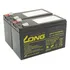 2bateria Nobreak Apc Bz 1200 1500 Long 12v 7ah 28w 100% Nova