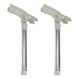 2pcs Ângulo Ajustável Único Outrigger Rod Holder Boat