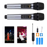 2pcs Microfone Sem Fio