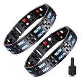 2pcs Pulseira Magnetica De