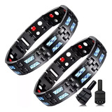 2pcs Pulseira Magnetica De