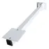 2pcs Suporte Sensor De Barreira Alumínio Infra Câmera 40cm