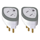 2un Adaptador Tomada 3