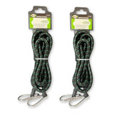 2un Corda Extensor Mosquetão Bagageiro Moto 1 8mt