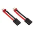 2x Adaptador De Bateria De Traxxas Fêmea Para Dean (t) Macho