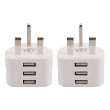 2x Adaptador De Carregador