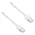 2x Adequado Para Cabo De Dados Do iPod Shuffle Usb Mp3 Charg