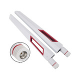 2x Antena Branca Wireless