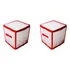 2x Baubles Storage Box Christmas Balls Storage Xmas Tree Dec