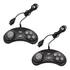 2x Controle Joystick Para Dvd Game Philco Britânia Mondial