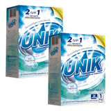 2x Detergente Para Maquina De Lavar Louça Sabão Pó Unik 1kg