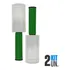 2x Embala Tudo Plástico Stretch 10cmx120m Com Cabo Aplicador