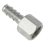 2x Espigão Aço Inox Rosca Fêmea 1 2 Bsp Chiller Bomba