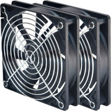 2x Fan 80x80x25 8cm