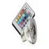2x Lâmpada Troca De Cor Rgb 3w Controle Remoto(cromoterapia) Cor Da Luz 16 Cores 110v/220v