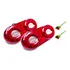 2x Lanterna Refil Carreta Randon 2013 2014 15 Led + Conector