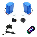 2x Pack 12v Carregador