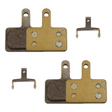 2x Pares Pastilha Freio Disco Gts Winzip Shimano Tektro Bike