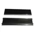 2x Perfil De Titanium Cromo Prancha Mq New Original