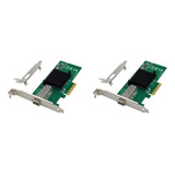 2x Placa De Rede De Fibra Óptica X520 sr1 10g Sfp  Server 82
