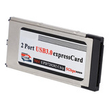 2x Placa Usb 3 0 Express Dupla De Alta Velocidade De 2 Porta
