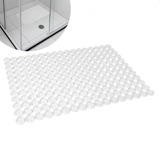 2x Tapete Plástico Antiderrapante Pvc Para Box De Chuveiro